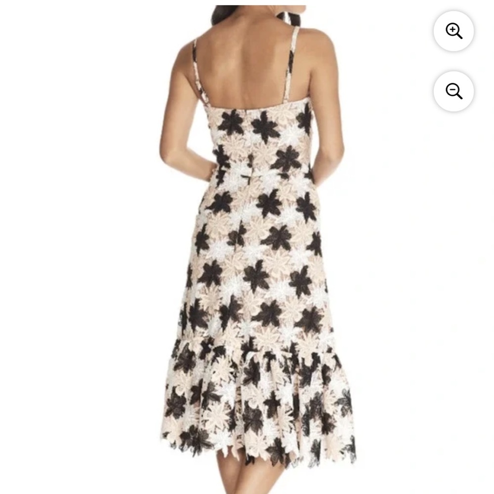 Dress the Population Chantal Floral Multihue Lace Party Dress Size XS NWT - Picture 4 of 14